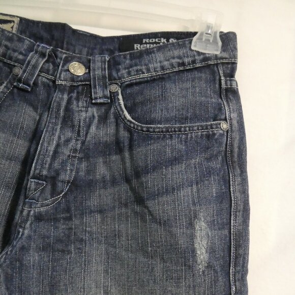 ROCK & REPUBLIC | size 32 | Made In the USA | 100% Cotton | Blue Denim - Jeans - Picture 5 of 16